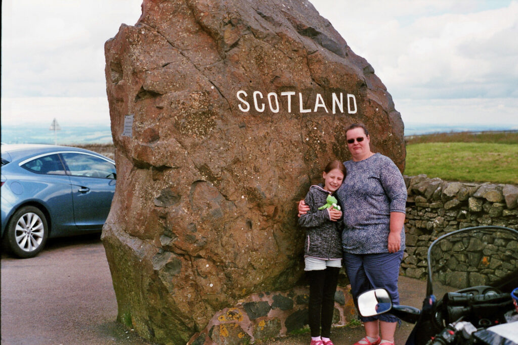 Grenzstein Schottland