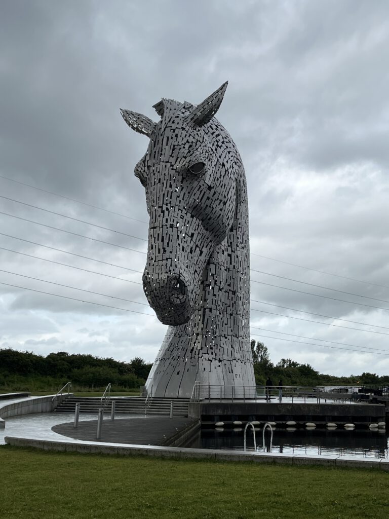 Kelpie - Skulptur