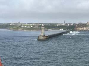Ankunft Newcastle
