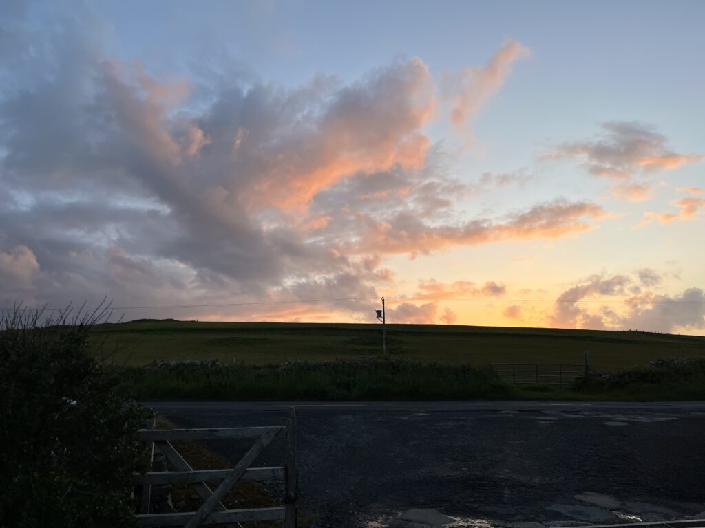 Sonnenuntergang über Islay
