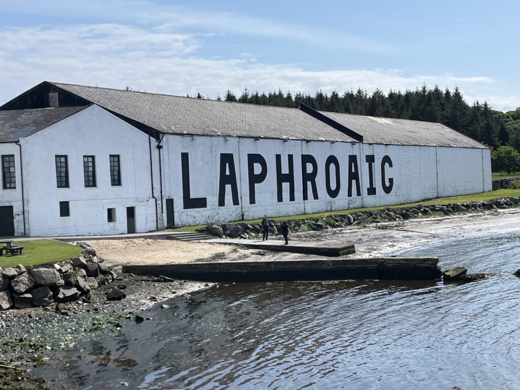 Ein Lagerhaus von Laphroaig